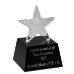 eCommerce Graylink trophy glass star