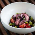 Octopus mediterranean salad